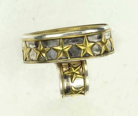 Very Large Antique Free-Floating Compass Ring