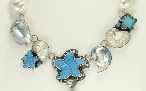 Amy Kahn Russell Caribbean Treasure Statement Collar